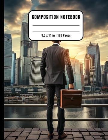 Business Man Composition Notebook For Inmates: Blank Sketch Book For Men And Women In Jail, Colorful Unrulled Black Journal For Journaling Note Taking, 8,5x11, 168 Pages, Gift For Business Lovers - Corrections Bookstore