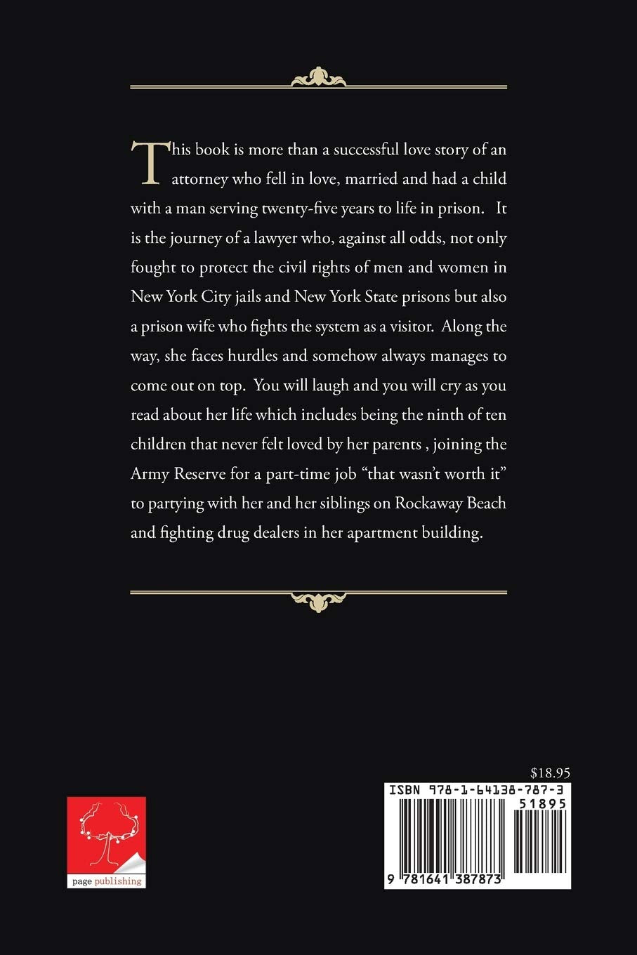 Memoirs of a Prison Lawyer - Prison Wife - Corrections Bookstore