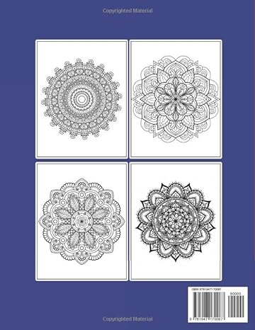 Mandala Coloring Book For Inmates Vol 8: 70 Coloring Pages For Adults With Beautiful Stress Relieving Designs for Relaxation, Mindfulness, Gift For Men Women In Jail And Mandala Lovers - Corrections Bookstore