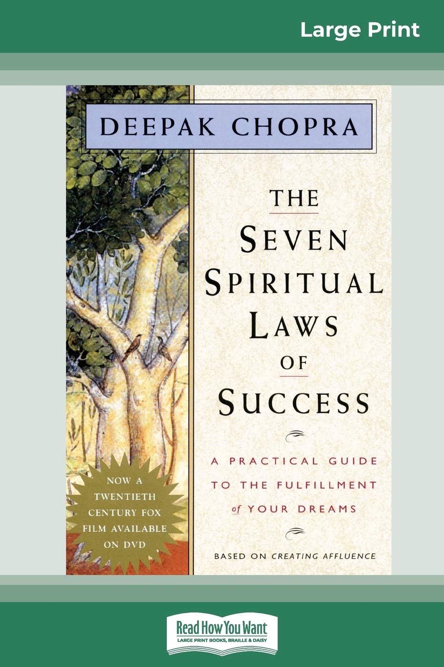The Seven Spiritual Laws of Success: A Practical Guide to the Fulfillment of Your Dreams (16pt Large Print Edition) - Corrections Bookstore