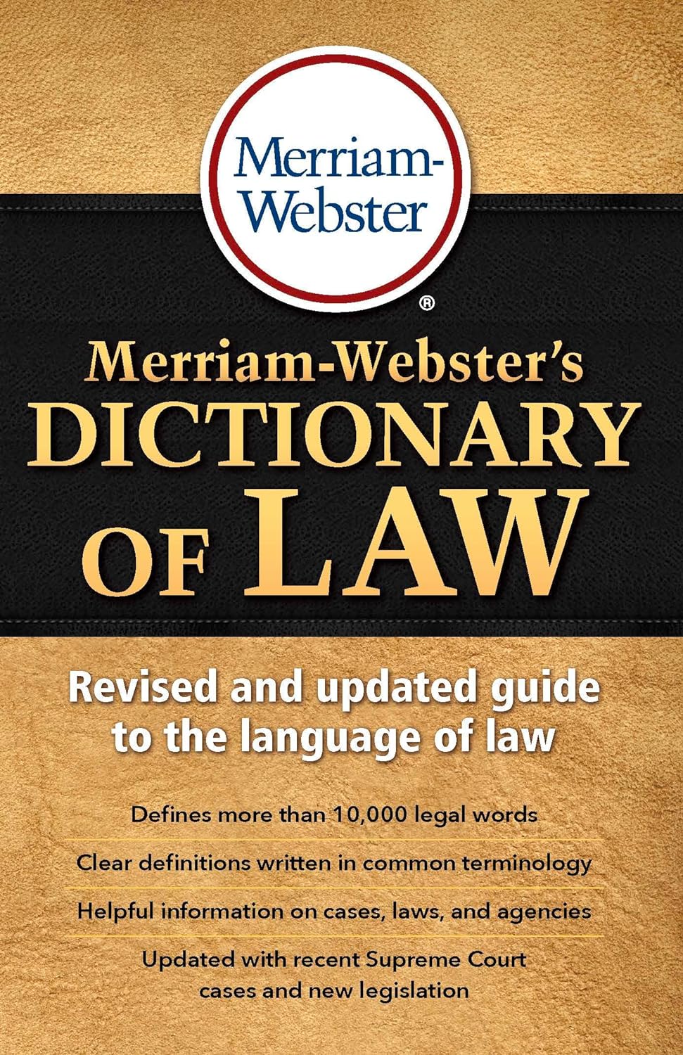 Merriam-Webster's Dictionary of Law - Corrections Bookstore