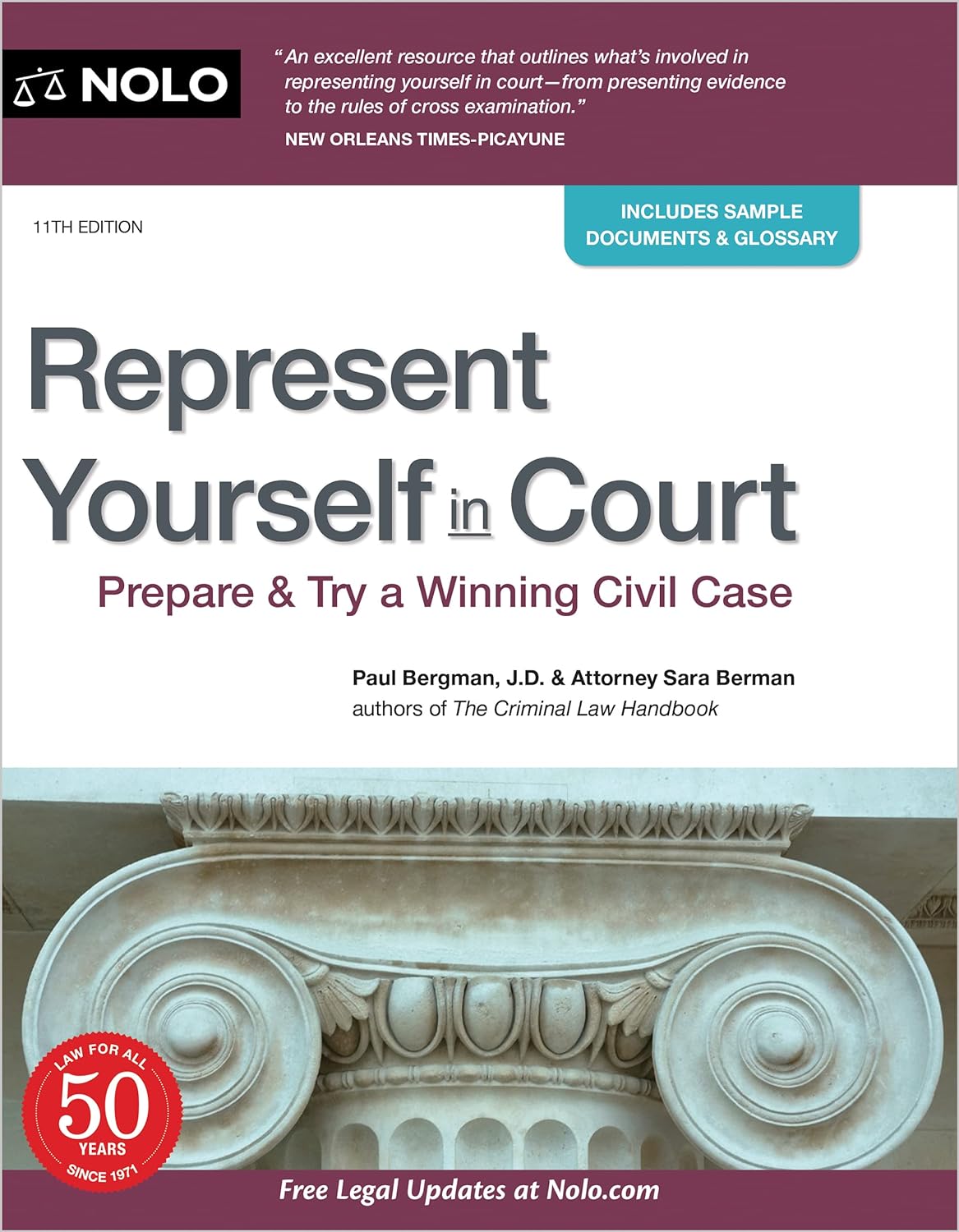 Represent Yourself in Court: Prepare & Try a Winning Civil Case - Corrections Bookstore