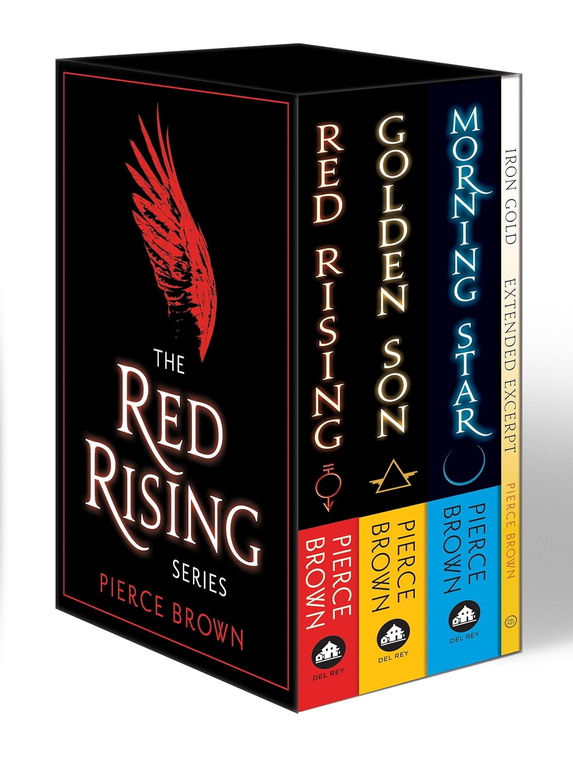 Red Rising 3-Book Box Set: Red Rising, Golden Son, Morning Star, and an Exclusive Extended Excerpt of Iron Gold - Corrections Bookstore