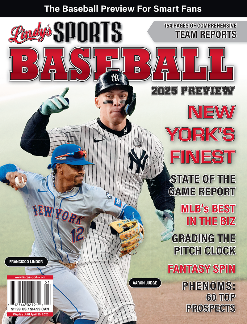 2025 Lindy's Baseball Preview - COVER'S VARY - Corrections Bookstore