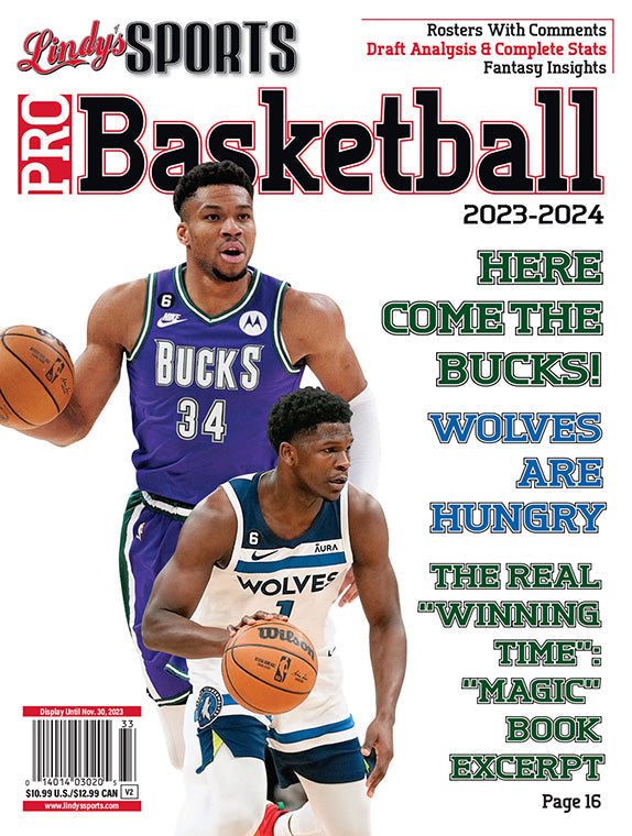 Lindy's Sports 2023-24 Pro Basketball Magazine - PRE ORDER - Corrections Bookstore