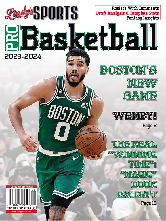 Lindy's Sports 2023-24 Pro Basketball Magazine - PRE ORDER - Corrections Bookstore