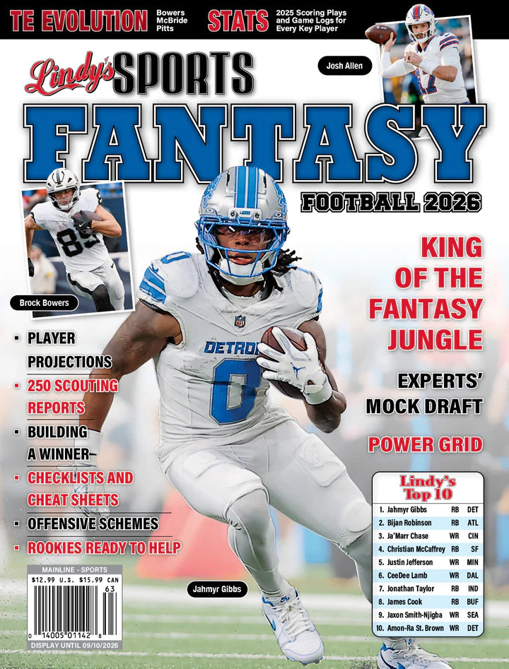 Lindy's 2026-27 Fantasy Football Magazine