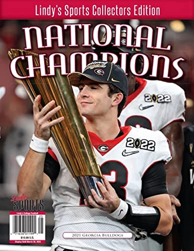 Lindy's Sports Collector's Edition 2021 Georgia Bulldogs National Champions - Corrections Bookstore