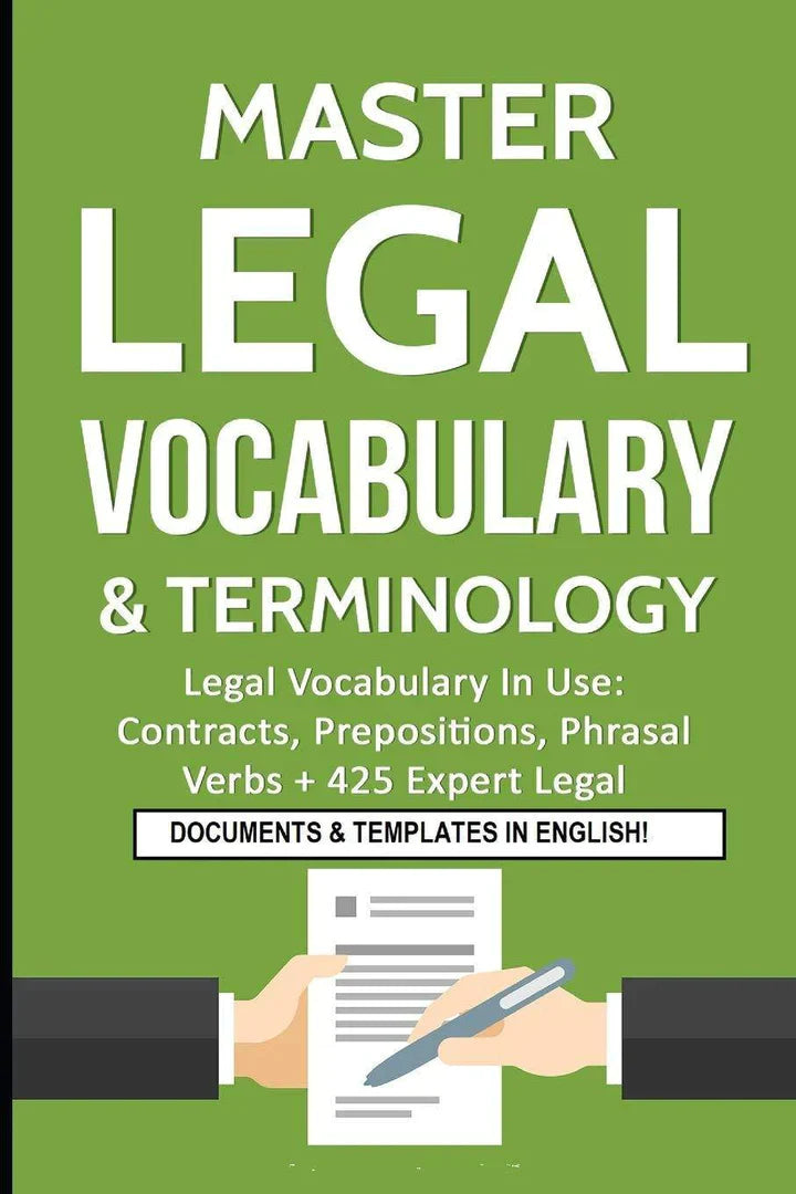 Master Legal Vocabulary & Terminology- Legal Vocabulary In Use - Corrections Bookstore