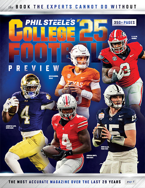 Phil Steele's College Football 2025-26 - Corrections Bookstore