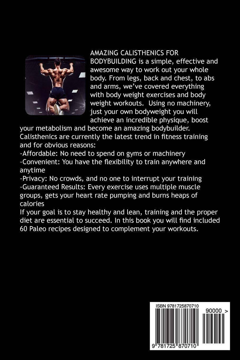 AMAZING CALISTHENICS For BODYBUILDING SECOND EDITION: HUNDREDS O - Corrections Bookstore