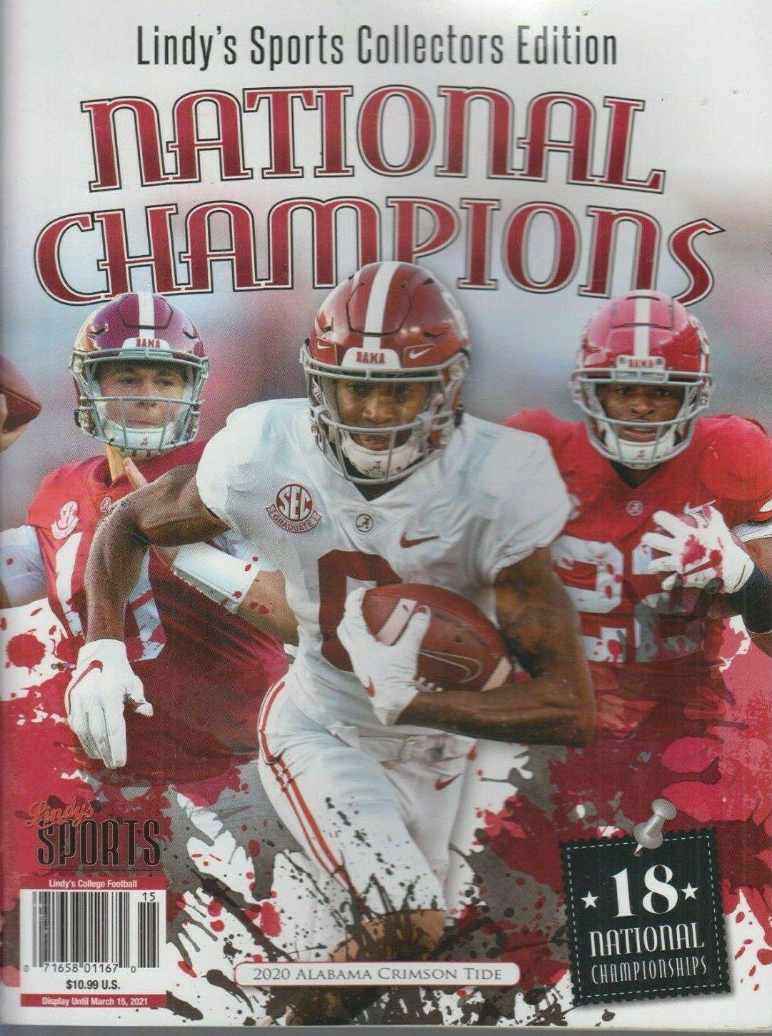 Lindys Sports National Champions 2020 Alabama Crimson Tide - Corrections Bookstore