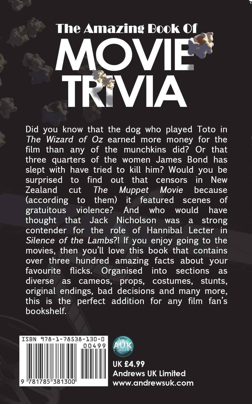 Amazing Book of Movie Trivia (Standard) - Corrections Bookstore