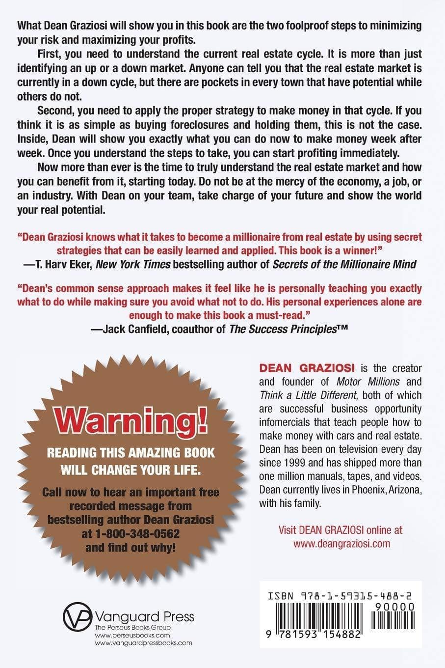 Be a Real Estate Millionaire: How to Build Wealth for a Lifetime in an Uncertain Economy Business & Economics | Real Estate | General Graziosi, Dean