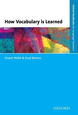 How Vocabulary is learned Paperback Oxford University Press, USA