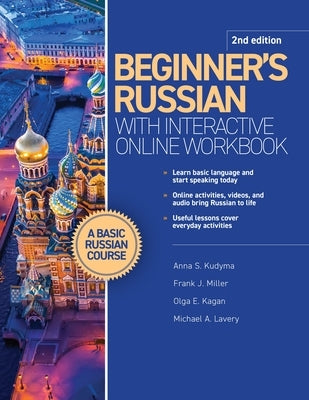 Beginner's Russian with Interactive Online Workbook, 2nd Edition Paperback Hippocrene Books
