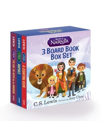 World of Narnia: 3 Board Book Box Set: The Lion, the Witch, and the Wardrobe, the Chronicles of Narnia: Animals, the Chronicles of Narnia: A Counting by Lewis, C. S.