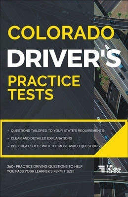 Colorado Driver's Practice Tests Paperback Driving School