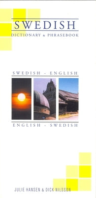 Swedish-English English/Swedish Dictionary and Phrasebook Paperback Hippocrene Books