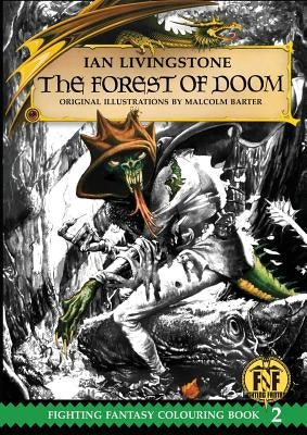 Official Fighting Fantasy Colouring Book 2: The Forest of Doom Paperback Snowbooks