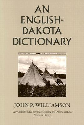 An English-Dakota Dictionary Paperback Minnesota Historical Society Press