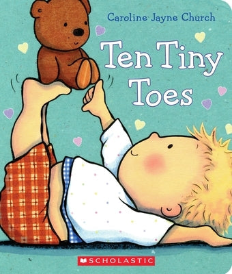 Ten Tiny Toes Board Book Cartwheel Books