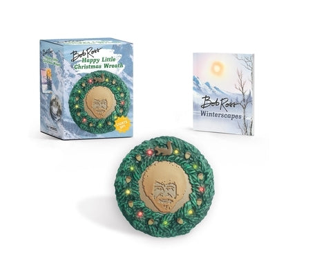 Bob Ross: Happy Little Christmas Wreath: Lights Up! Paperback Rp Minis
