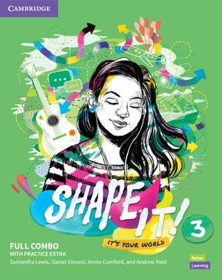 Shape It! Level 3 Full Combo Student's Book and Workbook with Practice Extra Paperback Cambridge University Press