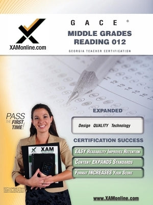 Gace Middle Grades Reading 012 Teacher Certification Test Prep Study Guide Paperback Xamonline.com