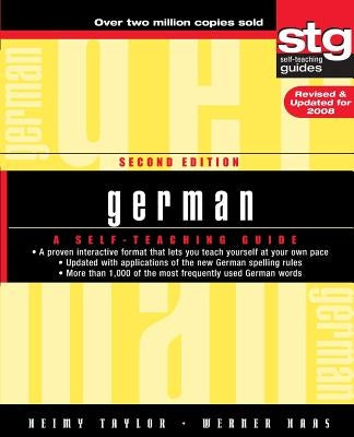 German: A Self-Teaching Guide Paperback Wiley