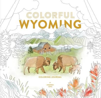Colorful Wyoming Coloring Journal Chicago Review Press - Fulcrum