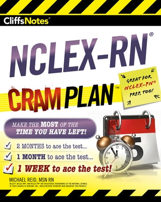 CliffsNotes NCLEX-RN Cram Plan Paperback Cliffsnotes