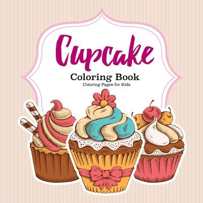 Cupcake Coloring Book Coloring Pages for Kids