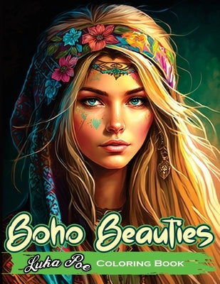 Boho Beauties: Relax and Unleash Your Creativity with Boho Beauties Coloring Book Paperback Studiomorefolio