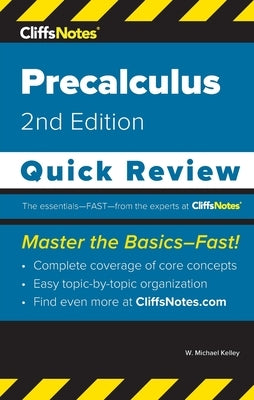 CliffsNotes Precalculus: Quick Review Paperback Cliffsnotes