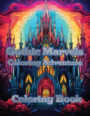 Gothic Marvels Coloring Adventure: Coloring Book Paperback Kode Script