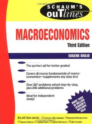 Schaum's Outline of Macroeconomics Paperback McGraw-Hill Companies
