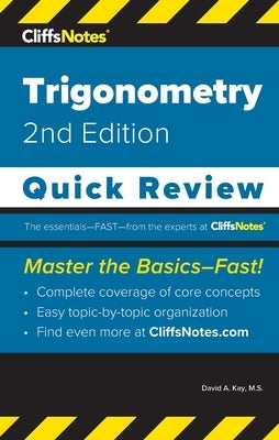 CliffsNotes Trigonometry: Quick Review Paperback Cliffsnotes