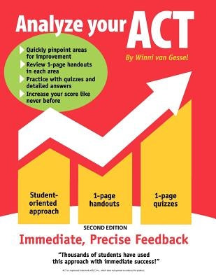 Analyze Your ACT: Second Edition Paperback Van Gessel, Inc