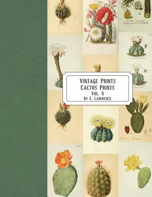 Vintage Prints: Cactus Prints: Vol. 5 Paperback Createspace Independent Publishing Platform