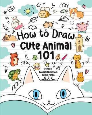 How to Draw Cute Animals 101 for Kids: A Step-by-Step Guide to Drawing Fun and Adorable Characters! Paperback Bancha Pinthong