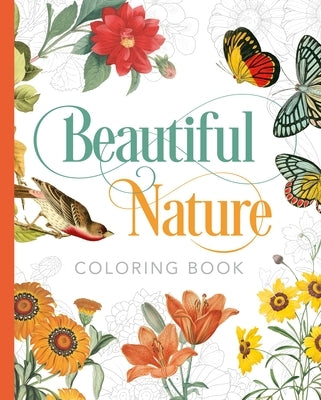 Beautiful Nature Coloring Book Paperback Sirius Entertainment