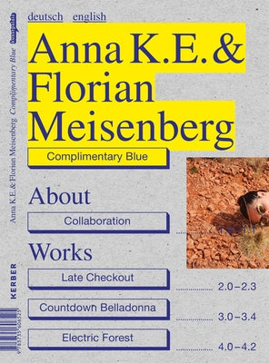 Anna K.E. & Florian Meisenberg: Complimentary Blue Paperback Kerber Verlag