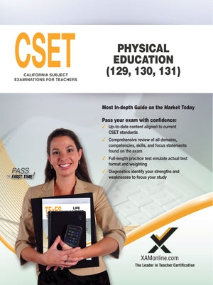 Cset Physical Education (129, 130, 131) Paperback Xamonline.com