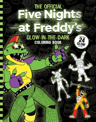 Five Nights at Freddy's Glow in the Dark Coloring Book Paperback Scholastic Inc.