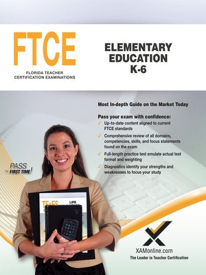 FTCE Elementary Education K-6 Paperback Xamonline.com