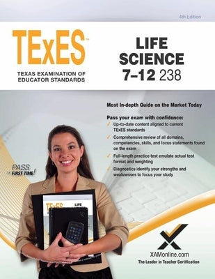 TExES Life Science 7-12 238 Teacher Certification Study Guide Test Prep Paperback Xamonline.com
