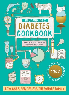 Type 1 and Type 2 Diabetes Cookbook: Low Carb Recipes for the Whole Family by de Beer, Vickie