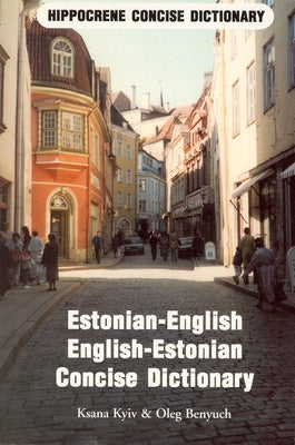 Estonian-English/English-Estonian Concise Dictionary Paperback Hippocrene Books