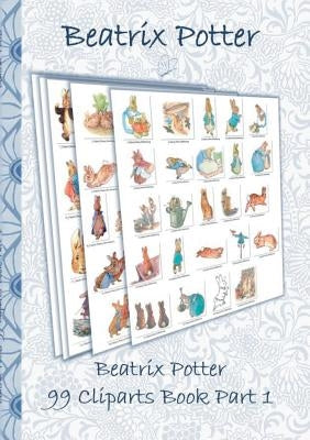 Beatrix Potter 99 Cliparts Book Part 1 ( Peter Rabbit ): Sticker, Icon, Clipart, Cliparts, download, Internet, Dropbox, Original, Children's books, ch Paperback Books on Demand